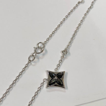 [⭐Corinne]STAR BLACK MOP NECKLACE