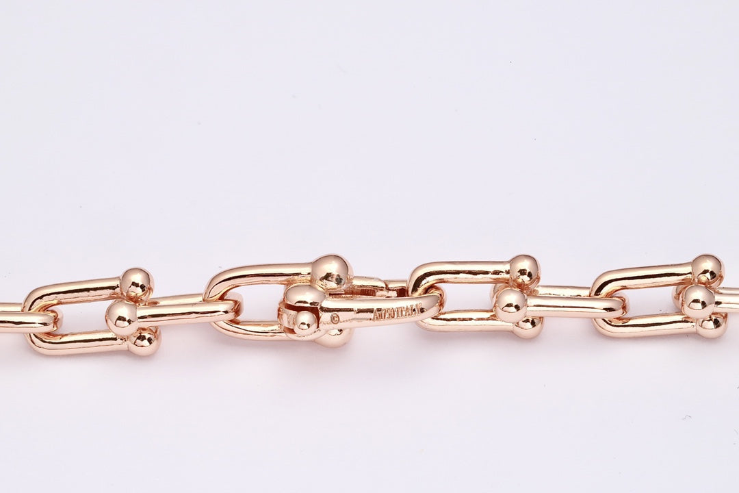 [Corinne]HARDWEAR PINK GOLD WRAP NECKLACE
