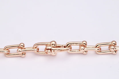 [Corinne]HARDWEAR PINK GOLD WRAP NECKLACE