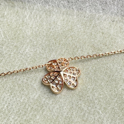 [⭐Corinne]FLOWER DIAMOND NECKLACE