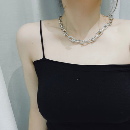 [Corinne]HARDWEAR NECKLACE DIAMOND PAVED