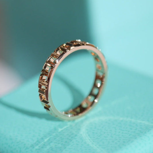 [Corinne]T TRUE 3.5MM PINK GOLD RING