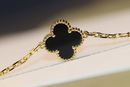 [⭐Corinne]CLOVER 20 MOTIFS ONYX ROSE GOLD