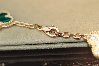 [⭐Corinne]CLOVER 20 MOTIFS ONYX ROSE GOLD
