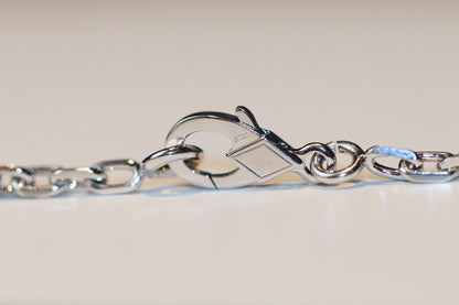[⭐Corinne]CLOVER 20 MOTIFS ONYX DIAMOND SILVER