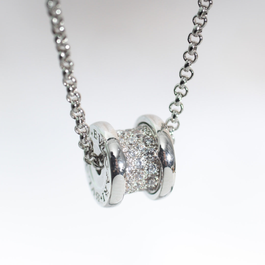 [⭐Corinne]ZERO 1 SILVER DIAMOND NECKLACE
