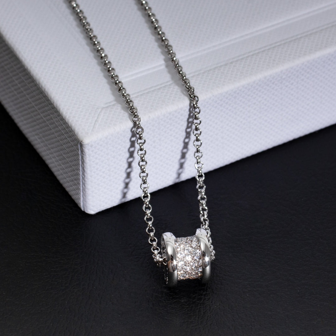[⭐Corinne]ZERO 1 SILVER DIAMOND NECKLACE