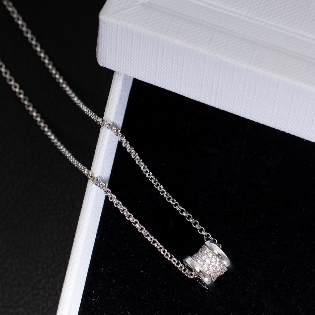 [⭐Corinne]ZERO 1 SILVER DIAMOND NECKLACE