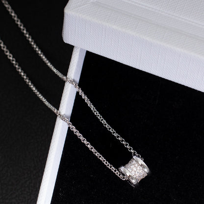 [⭐Corinne]ZERO 1 SILVER DIAMOND NECKLACE
