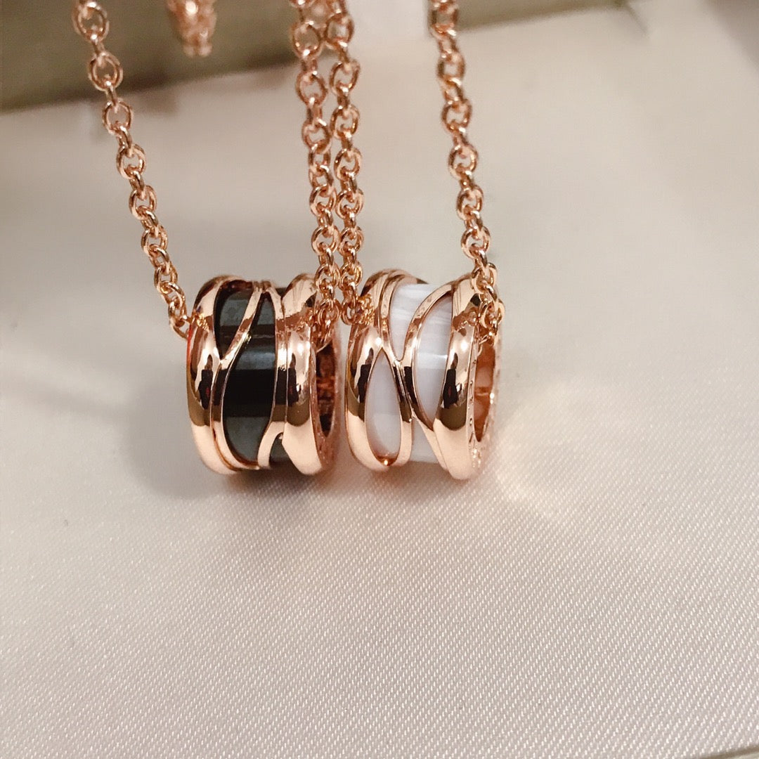 [⭐Corinne]ZERO 1 FOUR BAND PINK GOLD CERAMIC