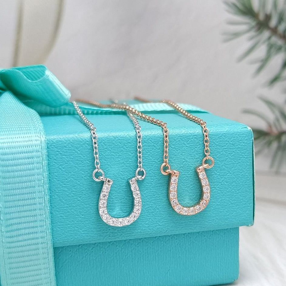 [Corinne]U DIAMONDS PEDANT NECKLACE