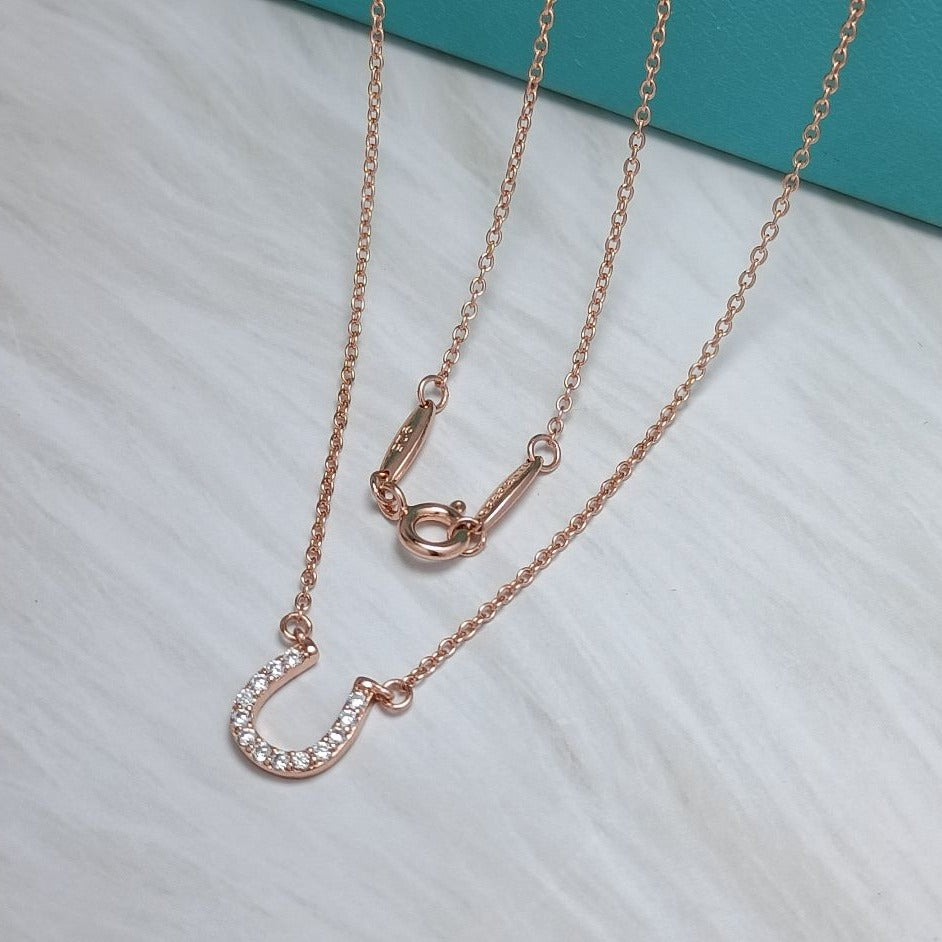 [Corinne]U DIAMONDS PEDANT NECKLACE