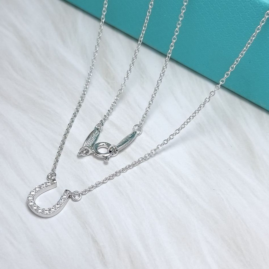 [Corinne]U DIAMONDS PEDANT NECKLACE