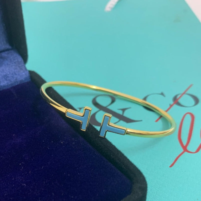 [Corinne]T BRACELET 1.8MM TURQUOISE