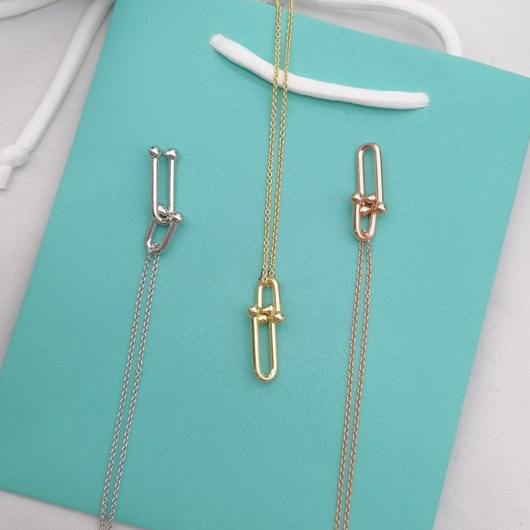 [Corinne]HARDWEAR GOLD DROP PEDANT NECKLACE