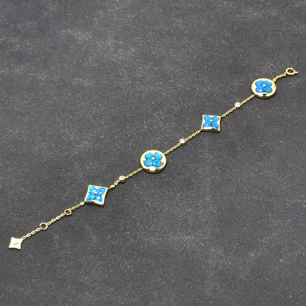[⭐Corinne]STAR AND SUN TURQUOISE 4 MOTIFS 3 DIAMONDS