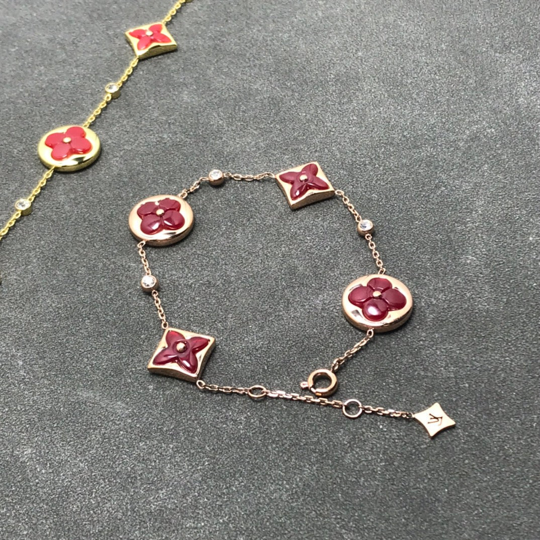[⭐Corinne]STAR AND SUN CARNELIAN 4 MOTIFS 3 DIAMONDS
