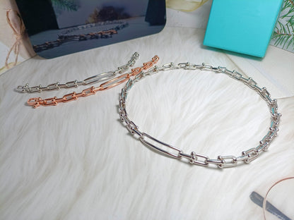 [Corinne]HARDWEAR LONG CHAIN BRACELET