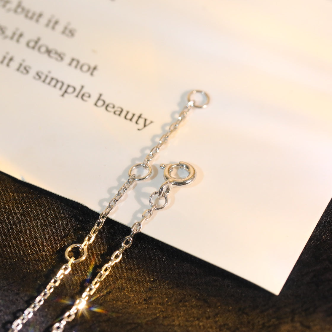 [⭐Corinne]SUN MOTIF PINK MOP SILVER BRACELET