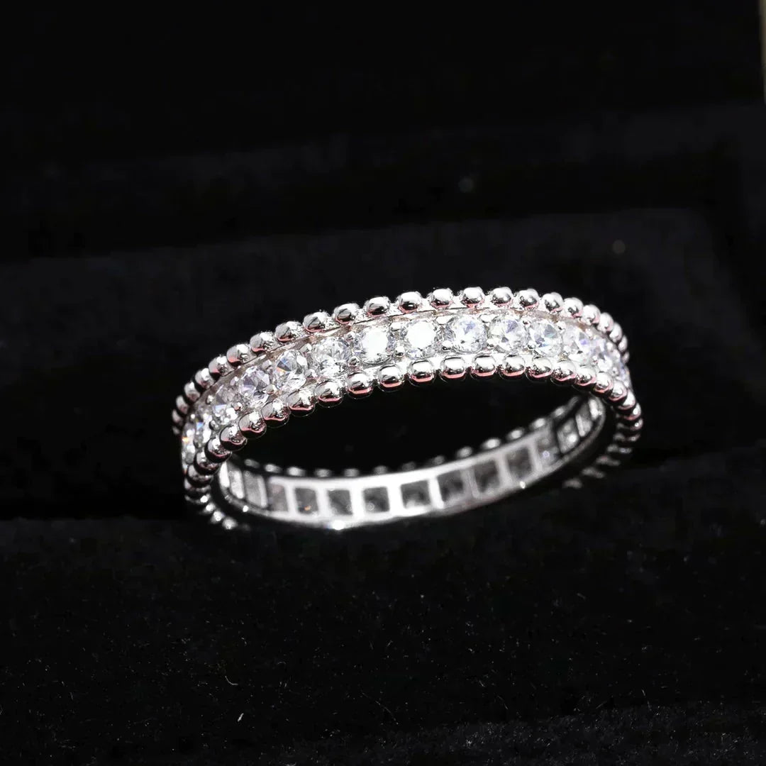 [⭐Corinne]PERLEE DIAMOND SILVER RING