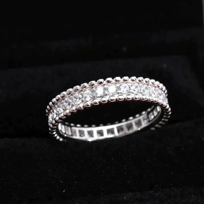 [⭐Corinne]PERLEE DIAMOND SILVER RING