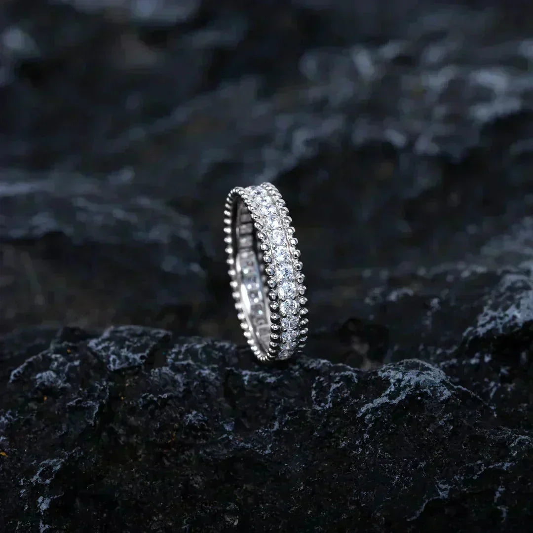 [⭐Corinne]PERLEE DIAMOND SILVER RING