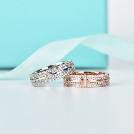 [Corinne]T WIRE DIAMOND RING
