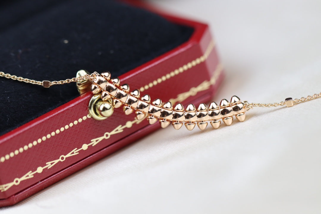 [⭐Corinne]CLASH PINK GOLD NECKLACE