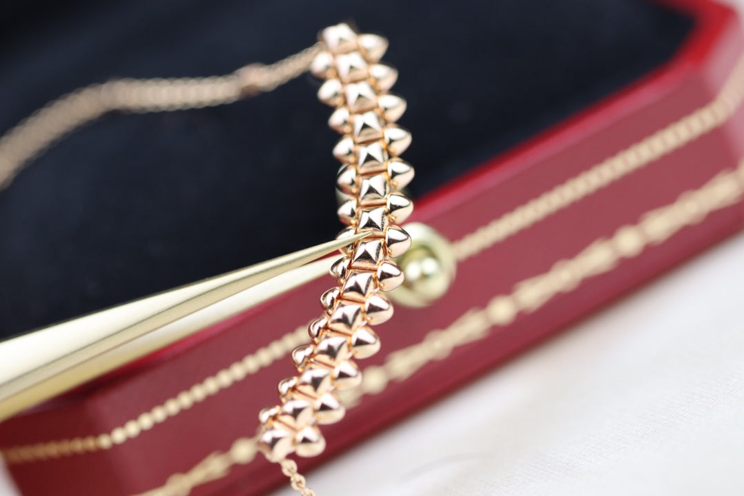[⭐Corinne]CLASH PINK GOLD NECKLACE