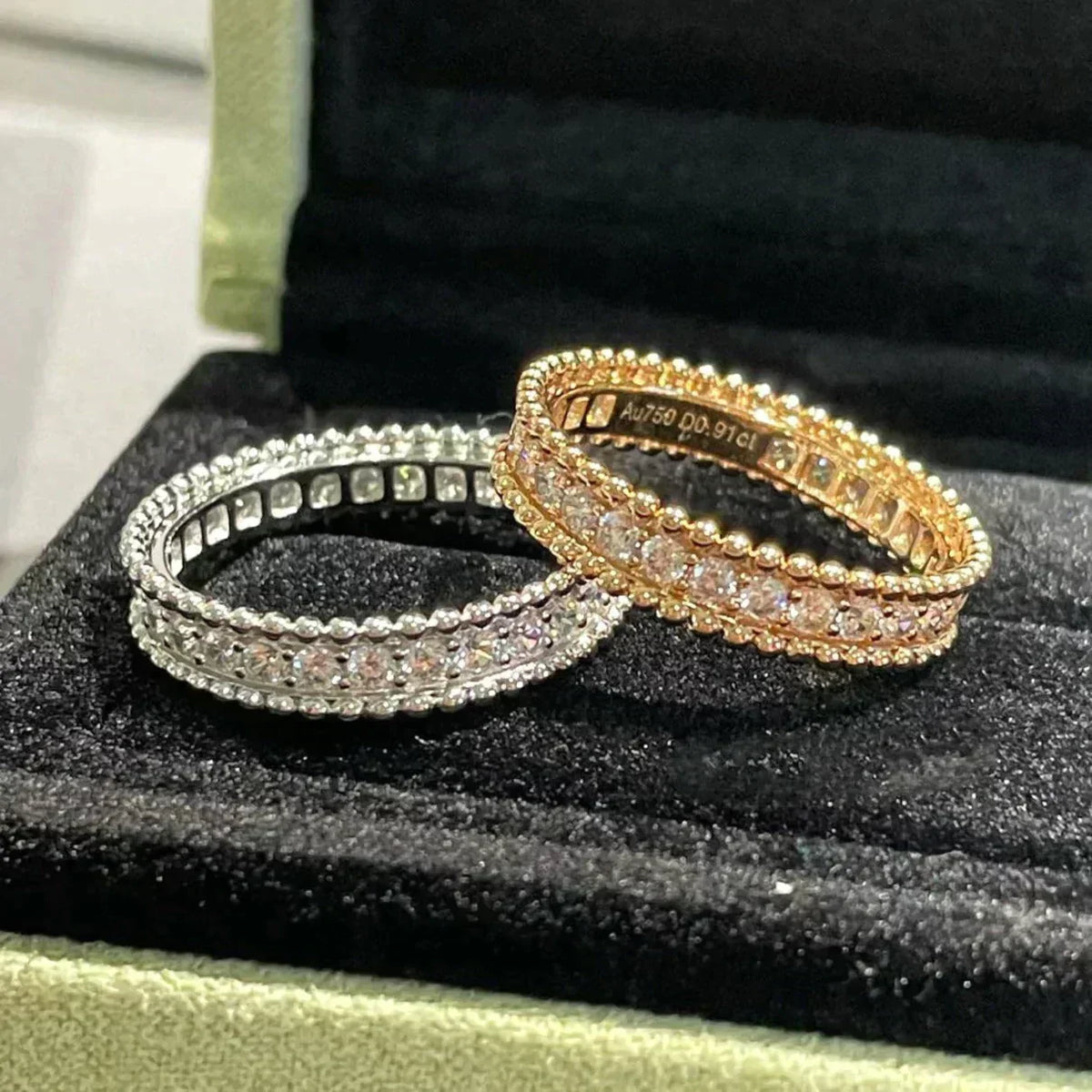 [⭐Corinne]PERLEE DIAMOND ROSE GOLD RING