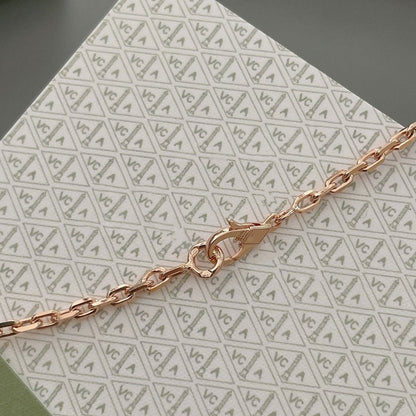 [⭐Corinne]LUCKY SPRING 15 MOTIFS ROSE GOLD NECKLACE