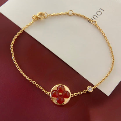 [⭐Corinne]SUN PEDANT CARNELIAN BRACELET