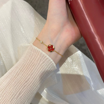 [⭐Corinne]SUN PEDANT CARNELIAN BRACELET
