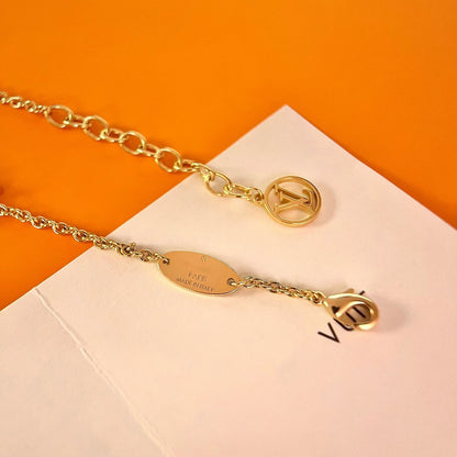 [⭐Corinne]LOGO STAR MOTIF GOLD BRACELET