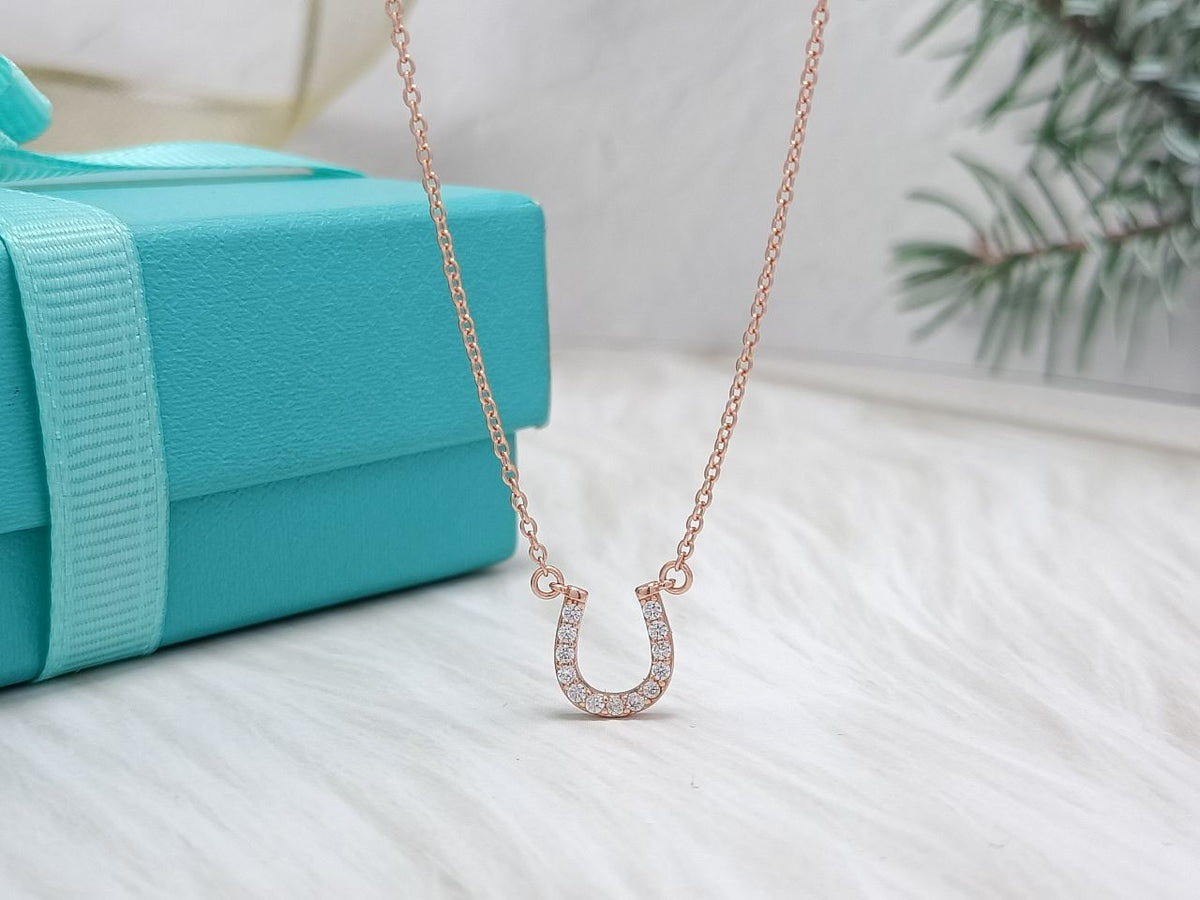[Corinne]U PEDANT DIAMOND NECKLACE