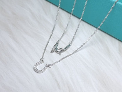 [Corinne]U PEDANT DIAMOND NECKLACE