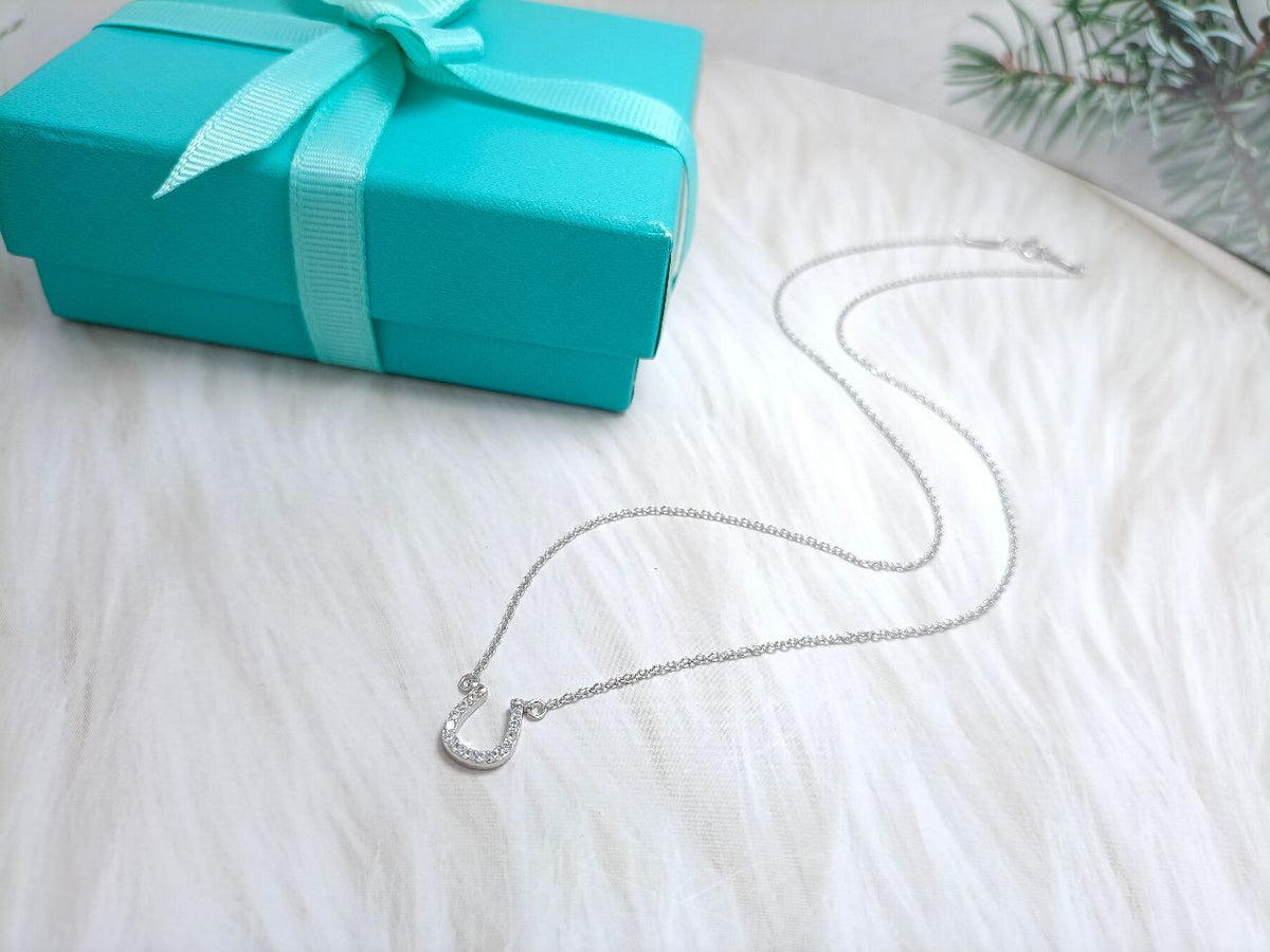 [Corinne]U PEDANT DIAMOND NECKLACE