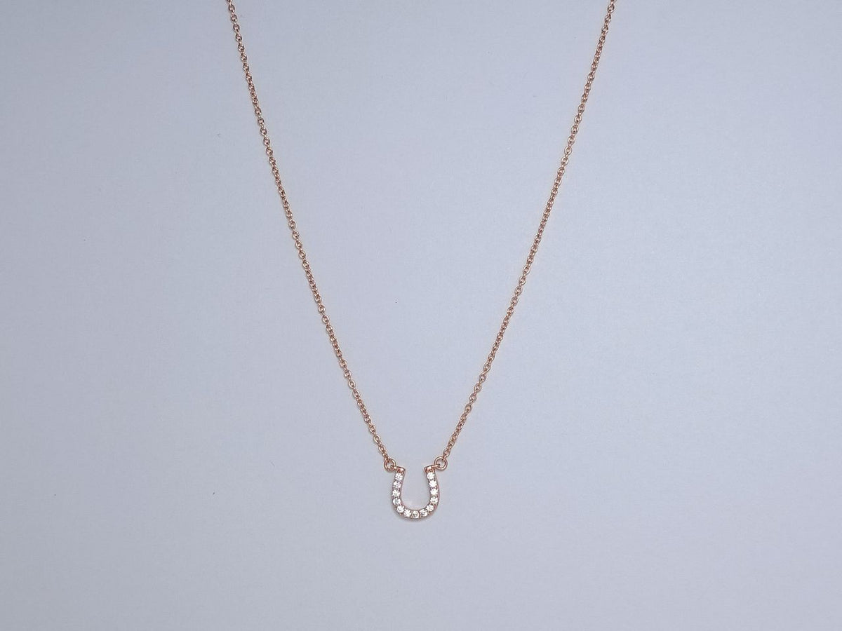 [Corinne]U PEDANT DIAMOND NECKLACE