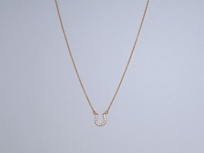 [Corinne]U PEDANT DIAMOND NECKLACE