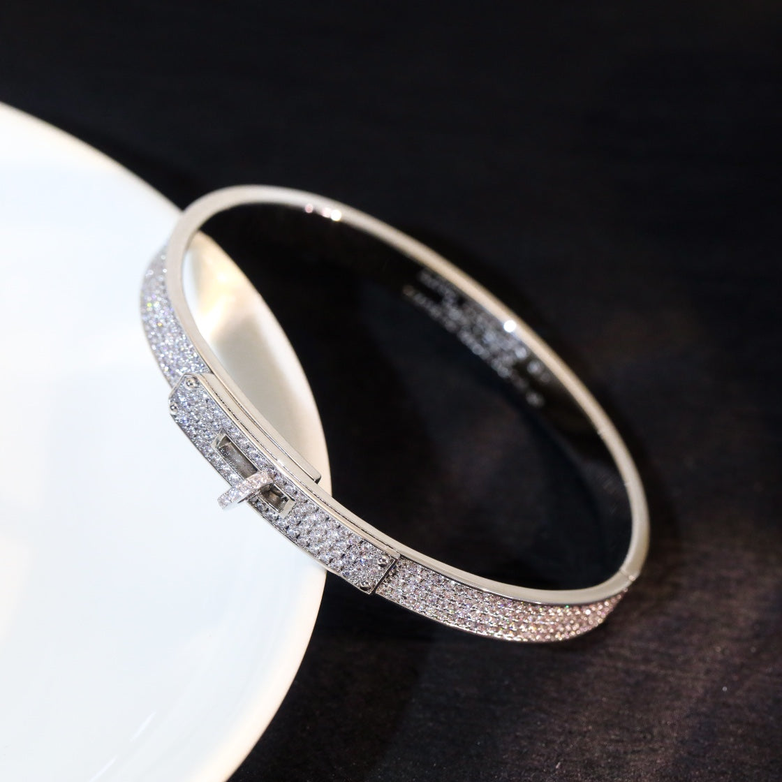 [⭐Corinne]KELLY BRACELET DIAMOND PAVED