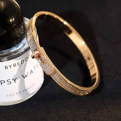[⭐Corinne]KELLY BRACELET DIAMOND PAVED