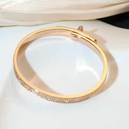 [⭐Corinne]KELLY BRACELET DIAMOND PAVED