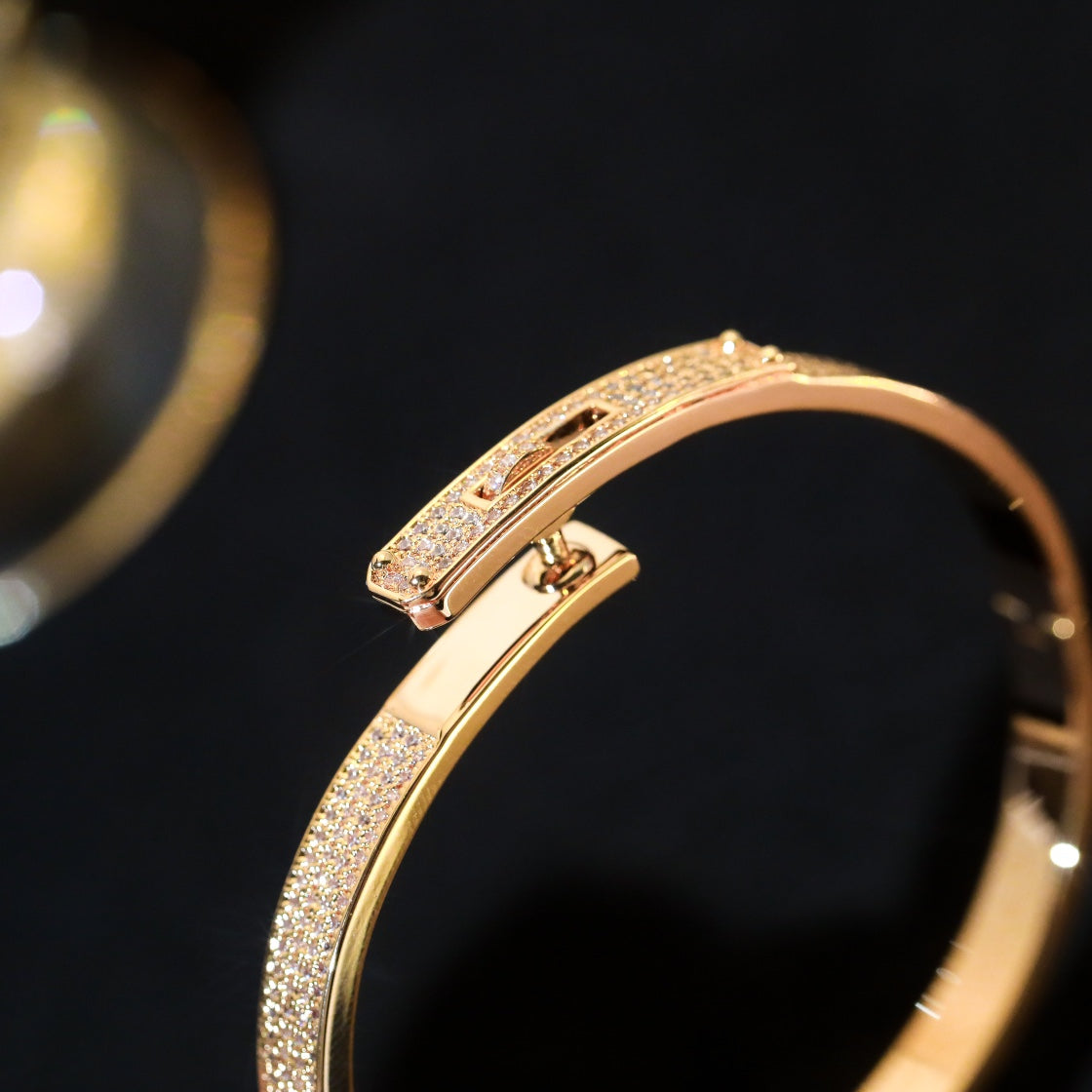 [⭐Corinne]KELLY BRACELET DIAMOND PAVED