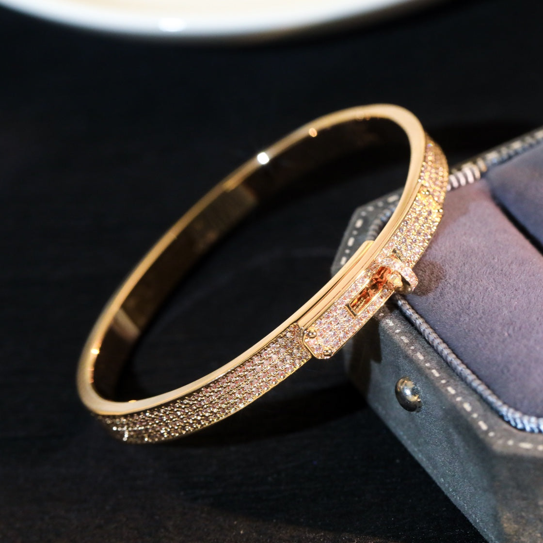 [⭐Corinne]KELLY BRACELET DIAMOND PAVED