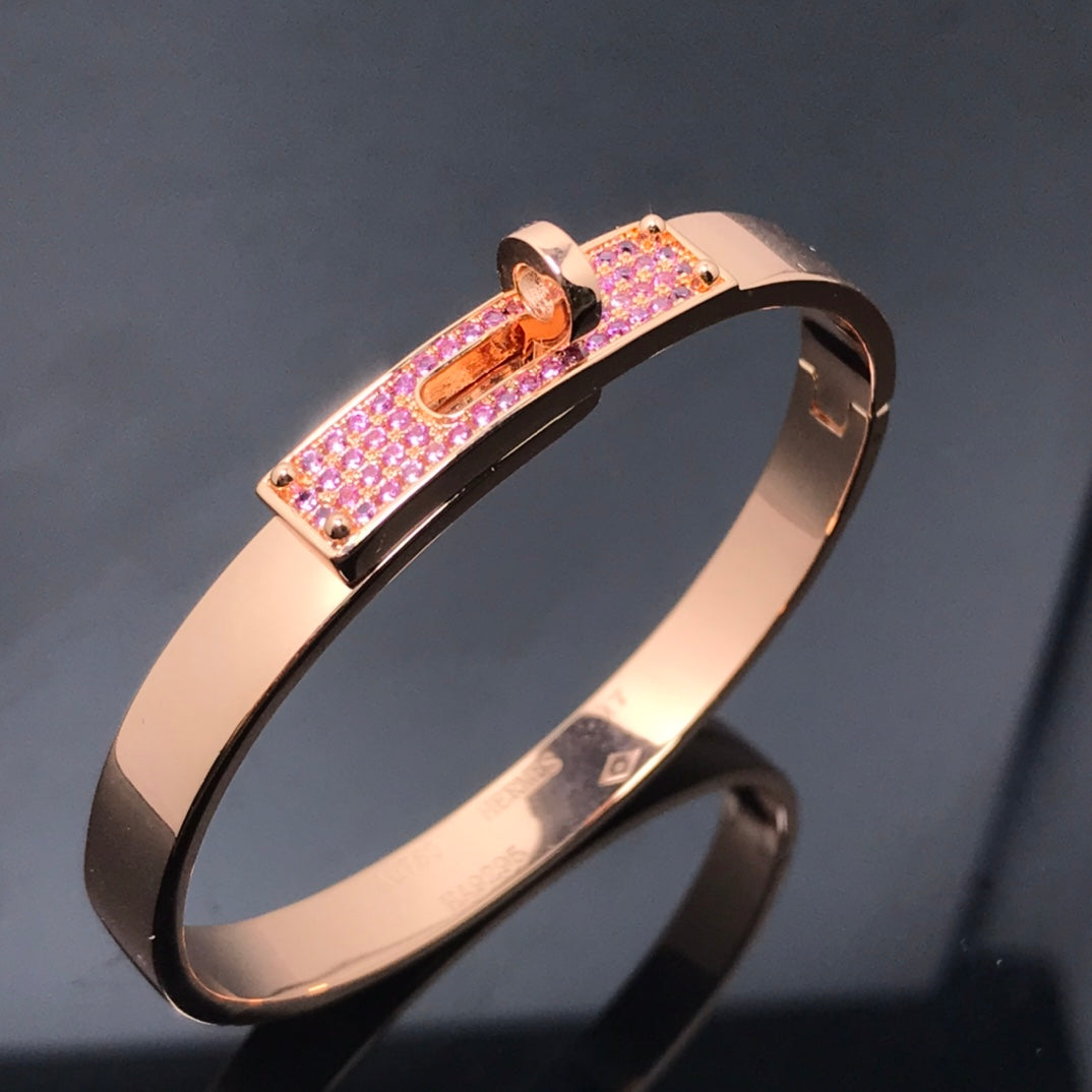 [⭐Corinne]KELLY BRACELET PINK DIAMOND