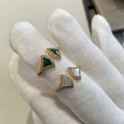 [⭐Corinne]DREAM MOP DIAMOND OPEN RING