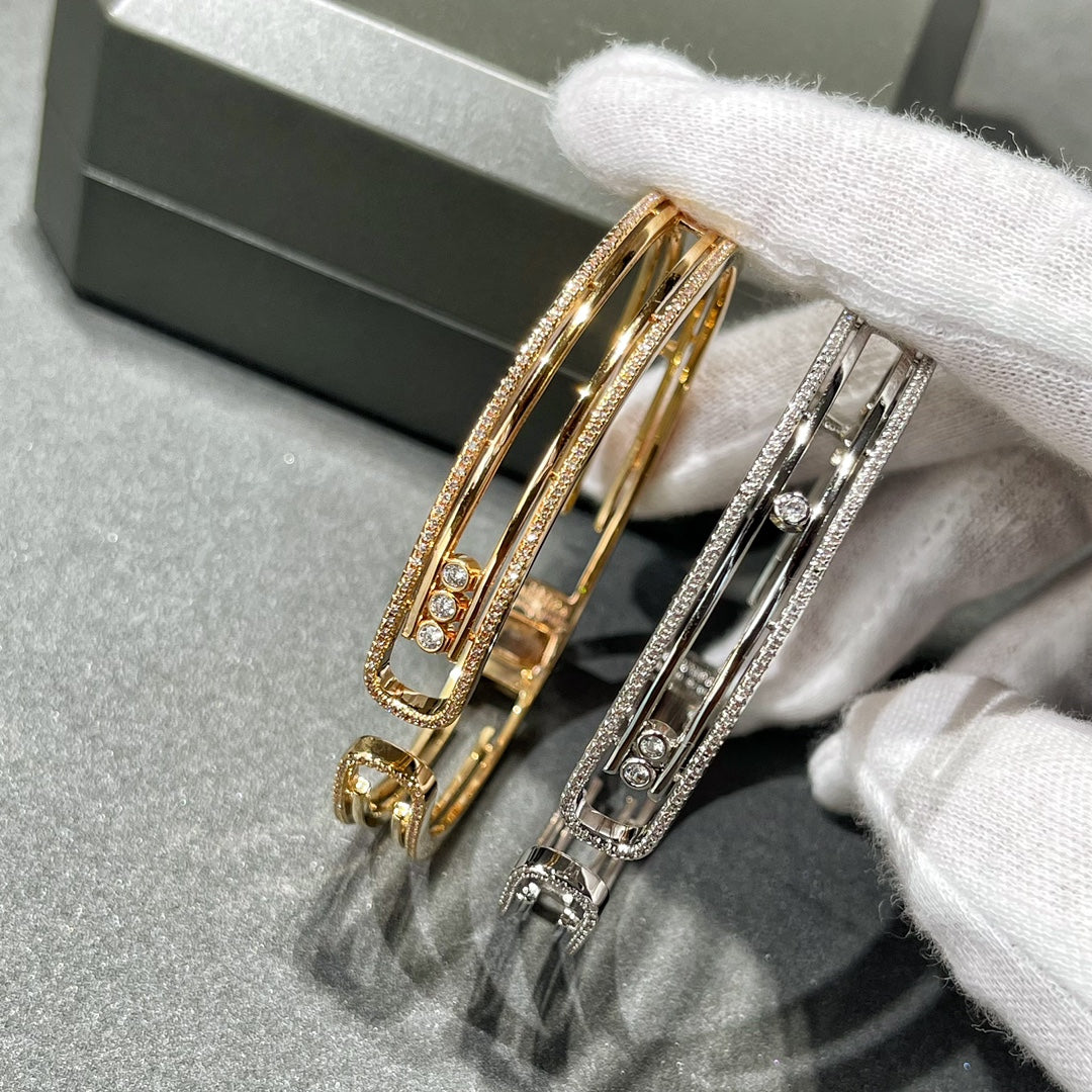 [⭐Corinne]MOVE 10TH PAVED DIAMOND BRACELET