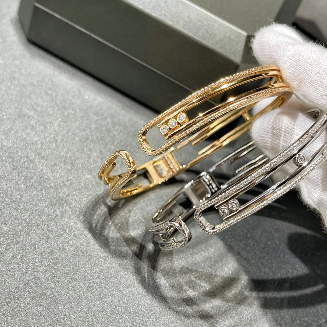 [⭐Corinne]MOVE 10TH PAVED DIAMOND BRACELET