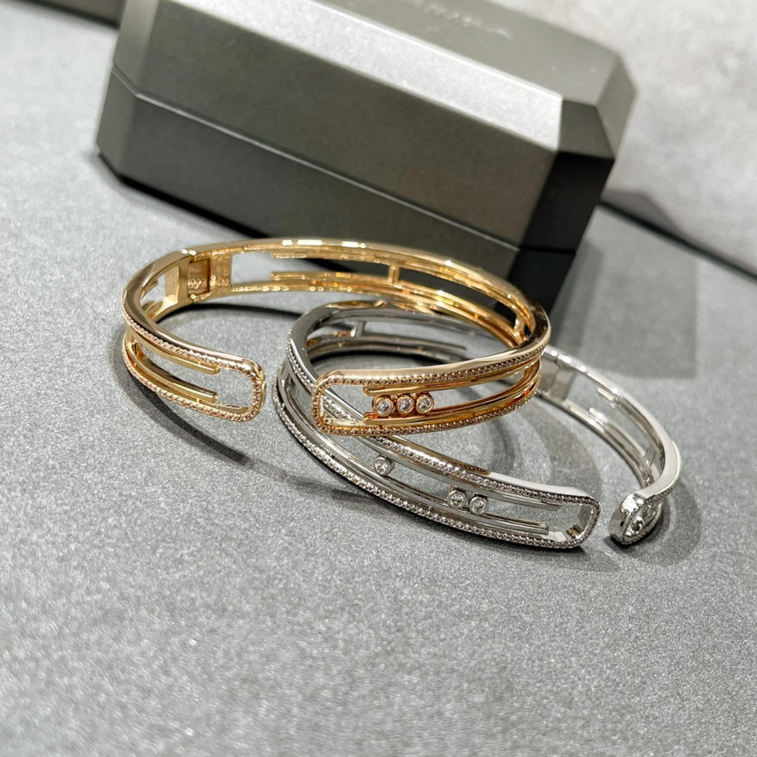[⭐Corinne]MOVE 10TH PAVED DIAMOND BRACELET