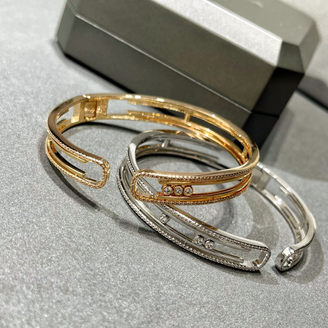 [⭐Corinne]MOVE 10TH PAVED DIAMOND BRACELET